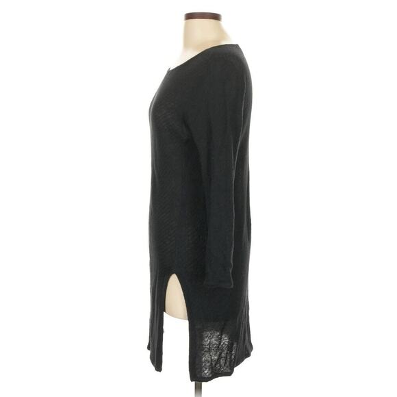 Ralph Lauren Collection Purple Label Vintage Linen Mini Dress Black 1997 Runway - Picture 4 of 16